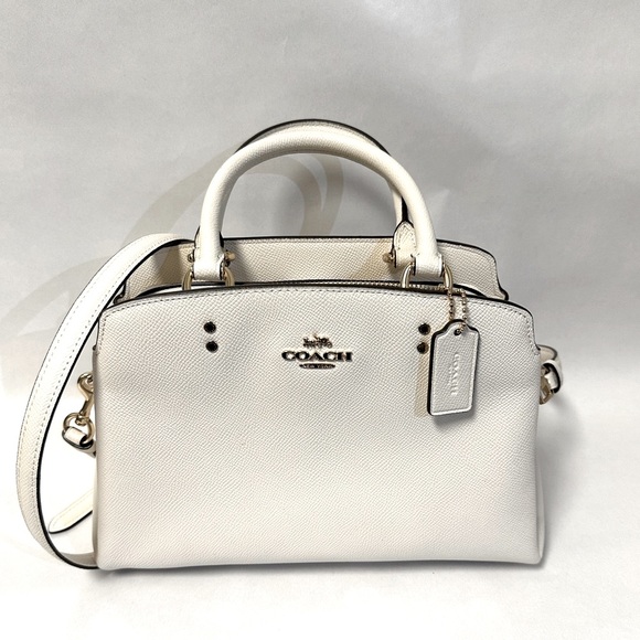 Coach Handbags - Coach mini Lillie Carryall Handbag in chalk